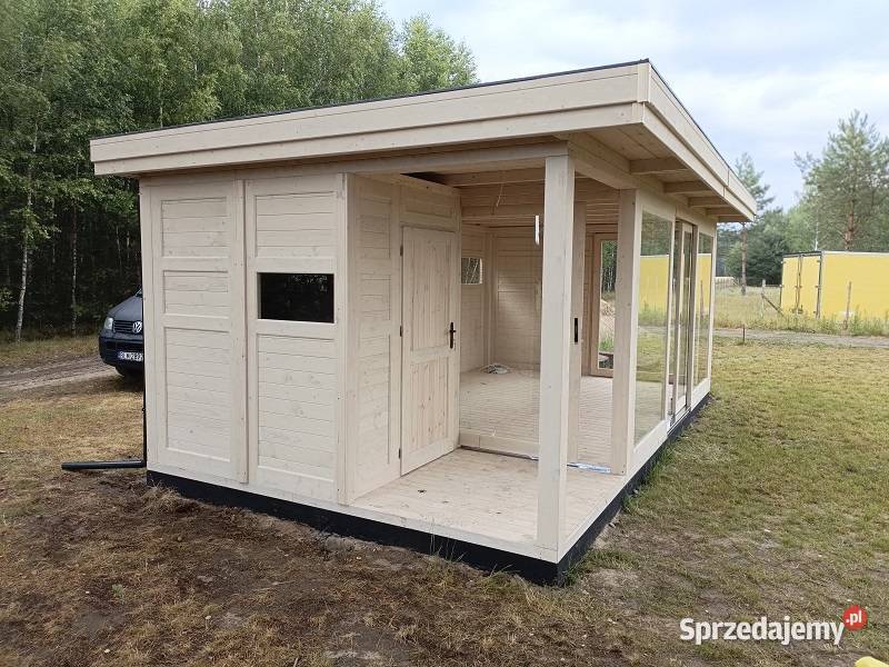 Altana 35 Nowoczesna 3x63 m Blacha Rynny 3 Drzwi