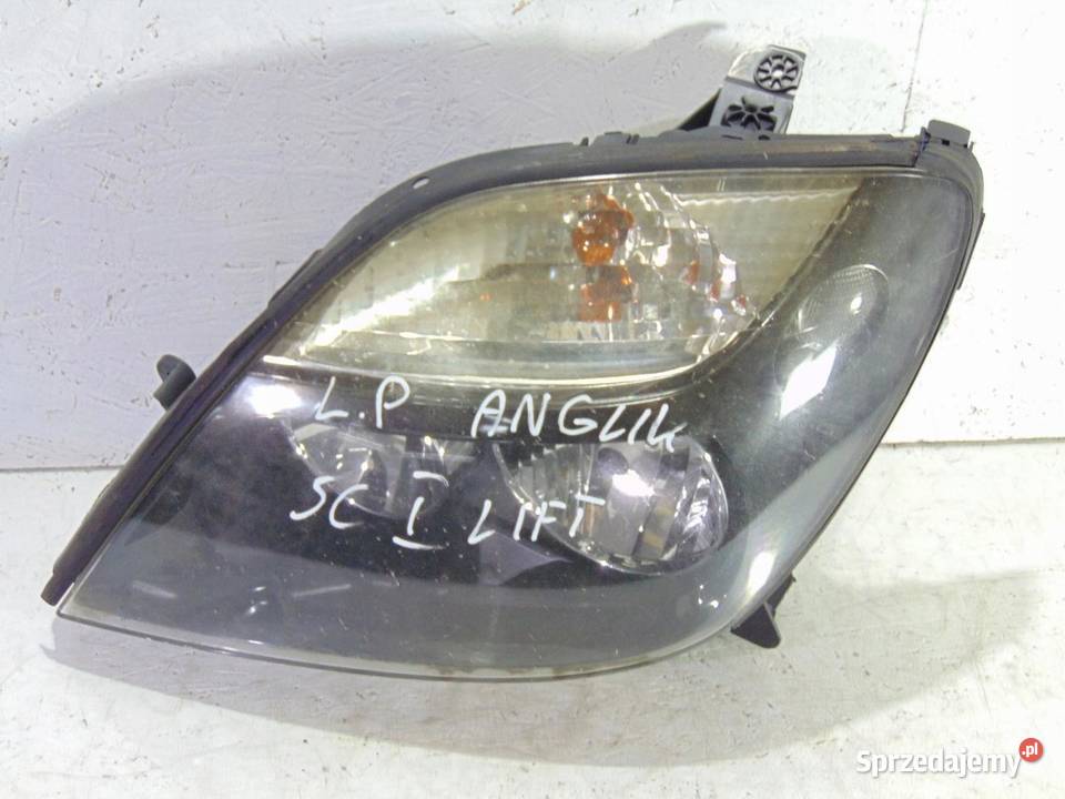 LAMPA LEWA PRZÓD ANGLIK RENAULT SCENIC I LIFT
