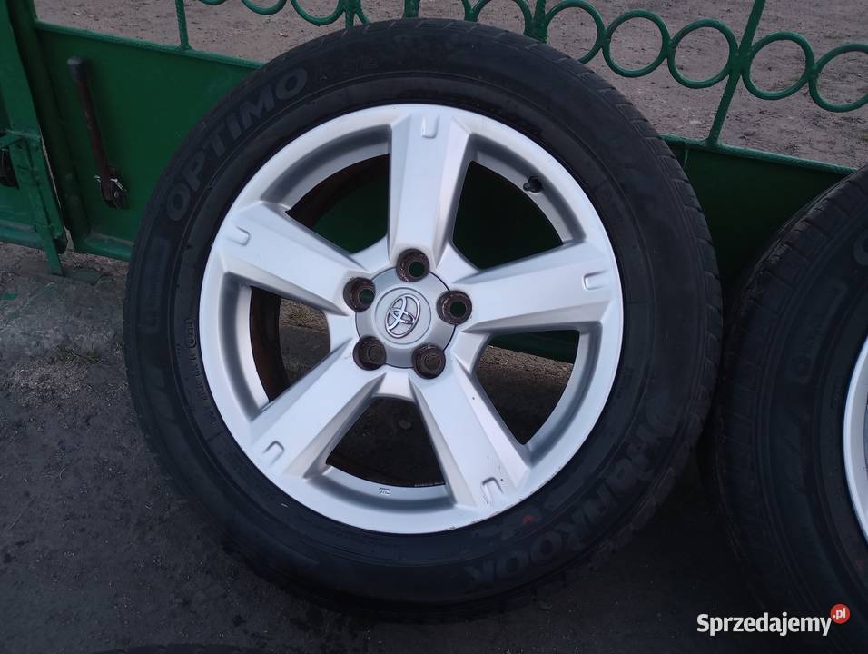 Alufelgi 17 5x1143 et45 TOYOTA RAV4 Auris Opony i felgi Włocławek
