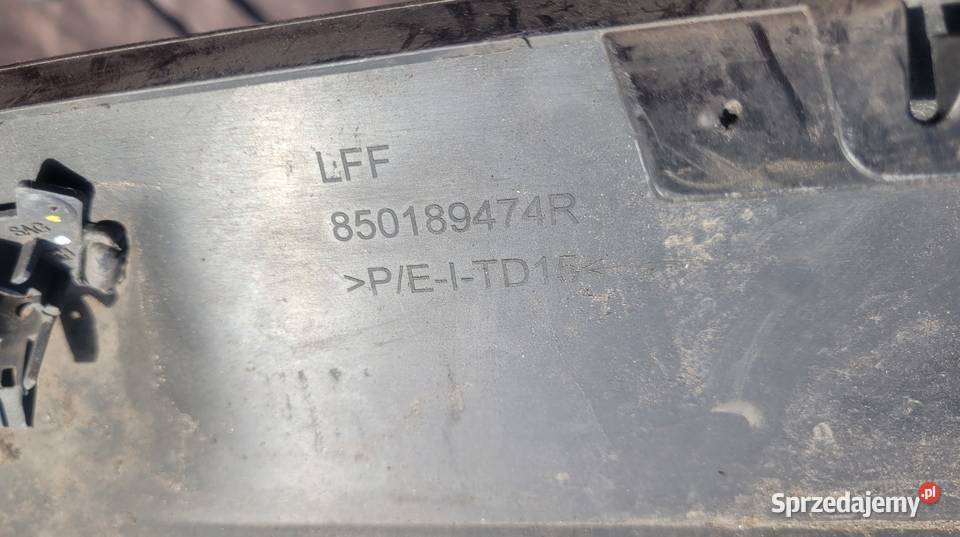 RENAULT MEGANE IV SEDAN 16 SPOILER ZDERZAK TYŁ Pozostałe śląskie