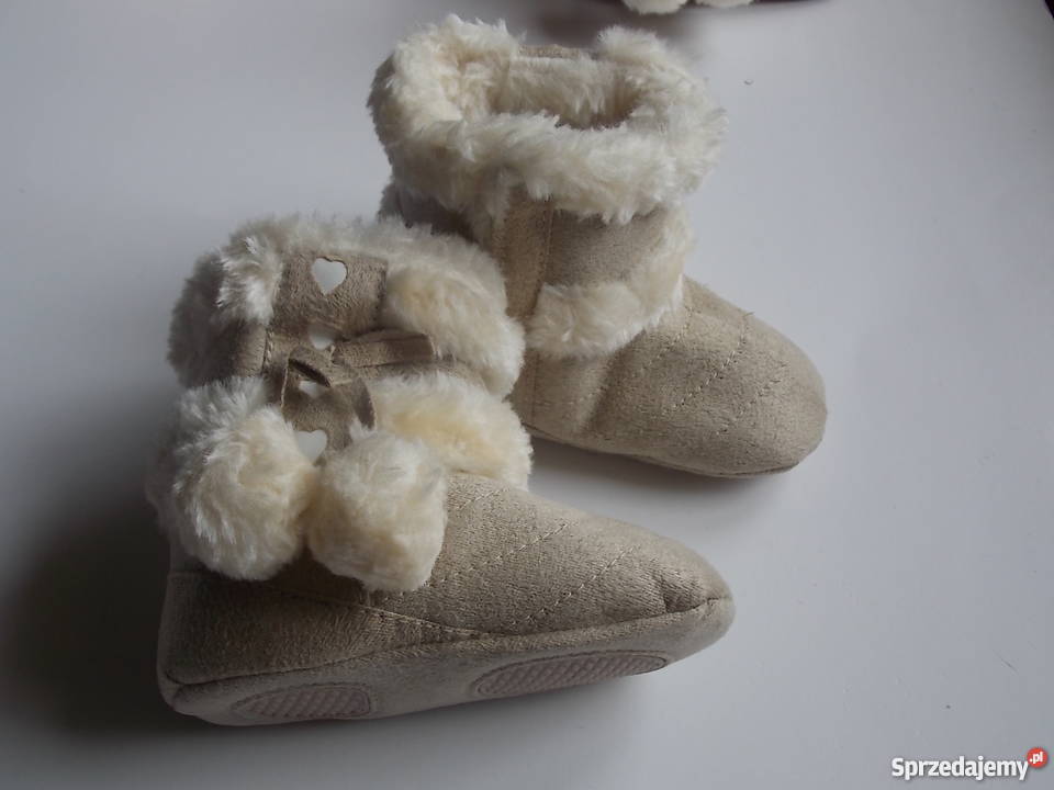 Kozaczki buciki zimowe niemowlęce Niechodki