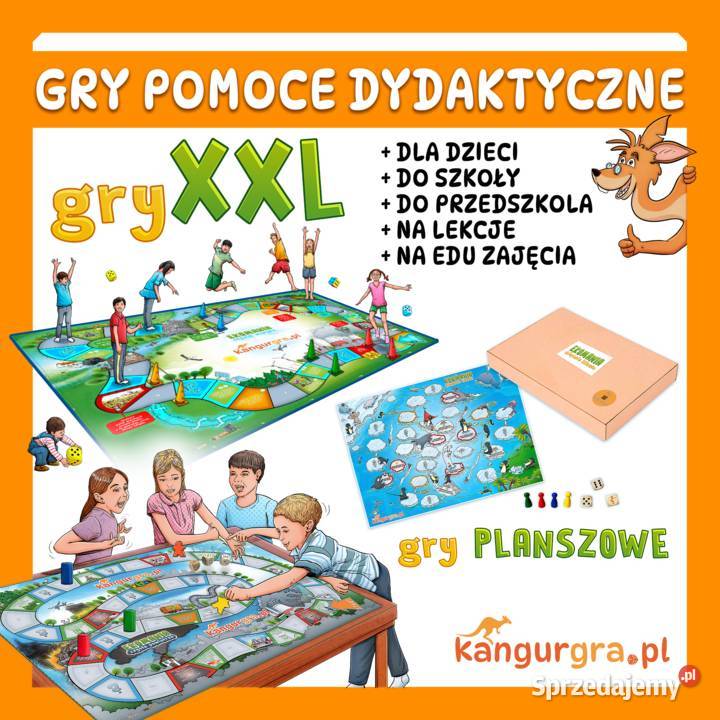 gry planszowe XXL pomoce dydaktyczne dzieci Warszawa