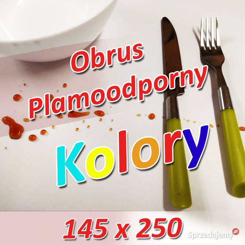 Obrus Plamoodporny 145250 MPO Beż Ecru Sieradz