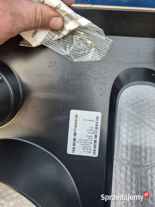 Grill Atrapa chłodnicy Jeep Wrangler JK