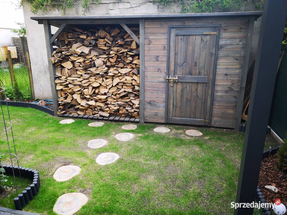 Drewutnia 2 x 11m domek narzędziowy 2 x 11m dach Kalety