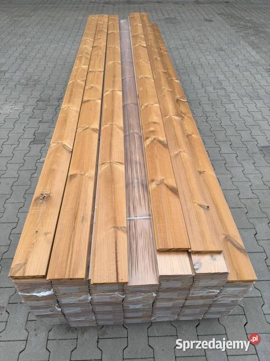 Deska elewacyjna drewniana thermo sosna KL Natur Prusice