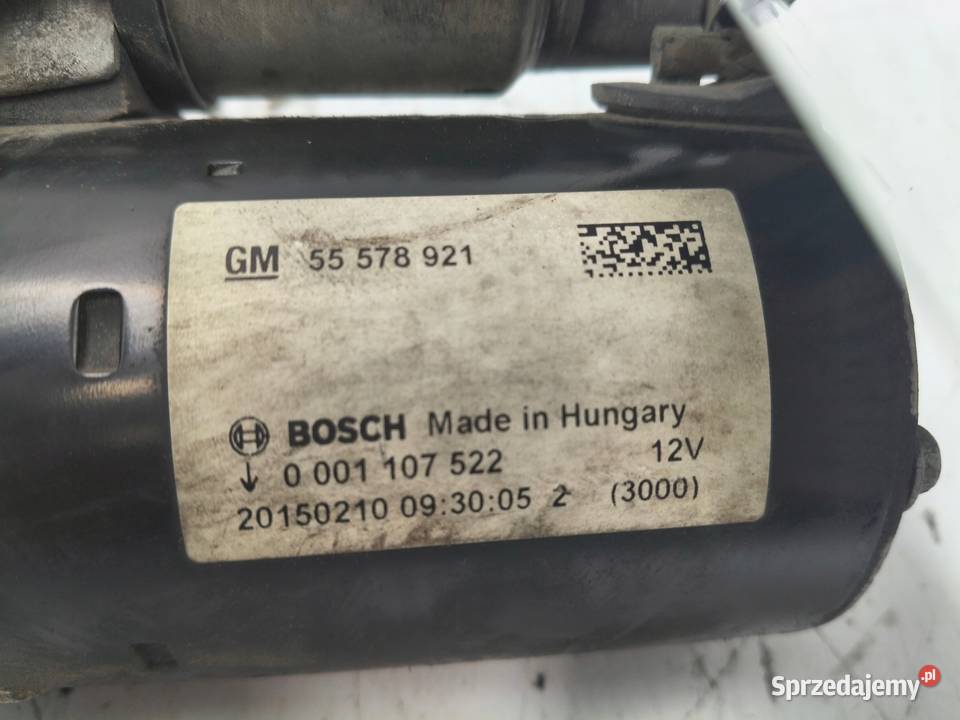 ROZRUSZNIK Opel Corsa E 12 16V bosch 55578921 Chełm