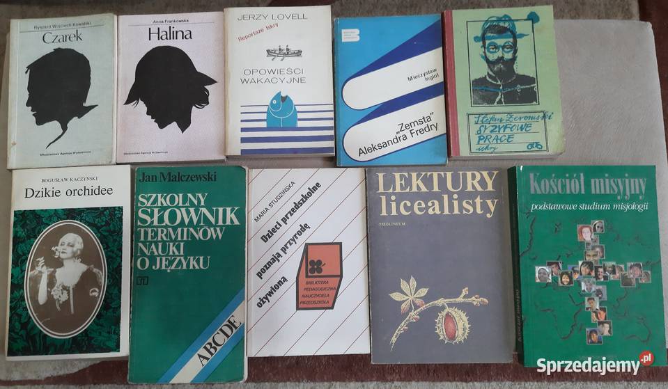 Ksiązki różne 24 sztuki