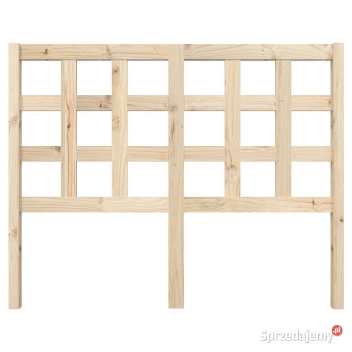Wezgłowie łóżka 1255x4x100 lite drewno sosnowe mazowieckie Warszawa