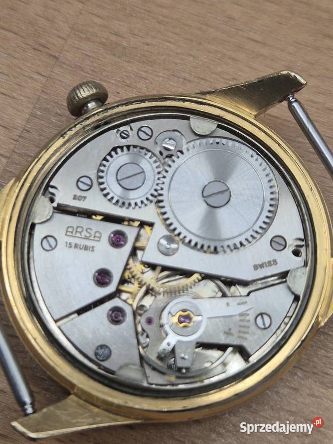 Szwajcarski zegarek Arsa 1950r
