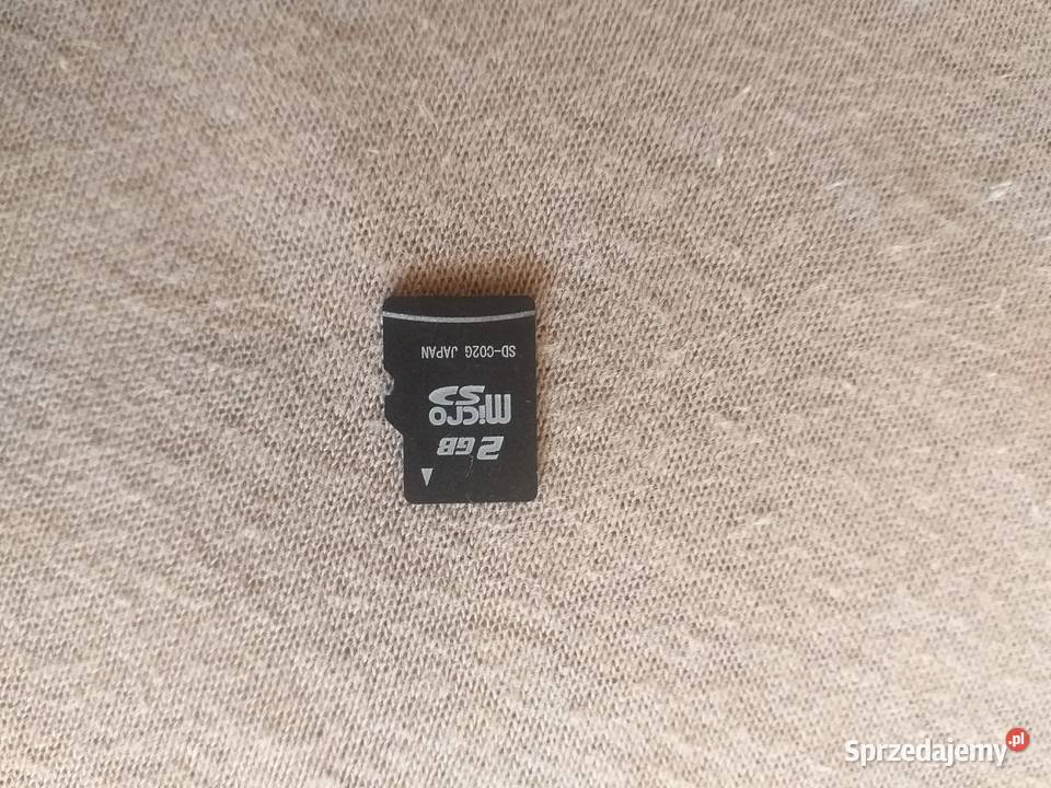 karta pamięci microSD 2 GB NO NAME 2gb micro sd świętokrzyskie Sandomierz sprzedam