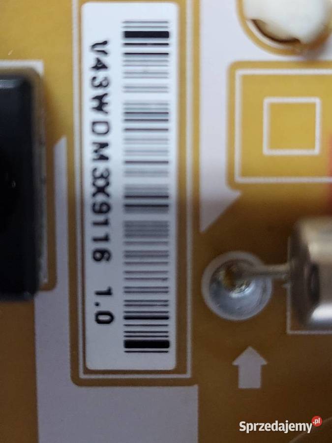 Płyta główna zasilacz Samsung UE43AU7192UXXH Gliwice