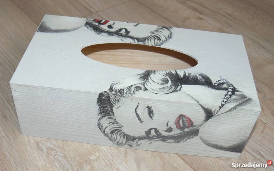 Chustecznik pojemnik na chusteczki Marilyn Warszawa