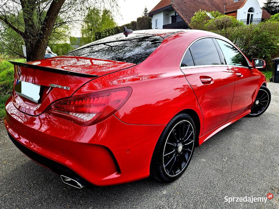 MercedesBenz CLA AMG PAKIET ALACANTARA Kamera elektryczne lusterka Wrocław
