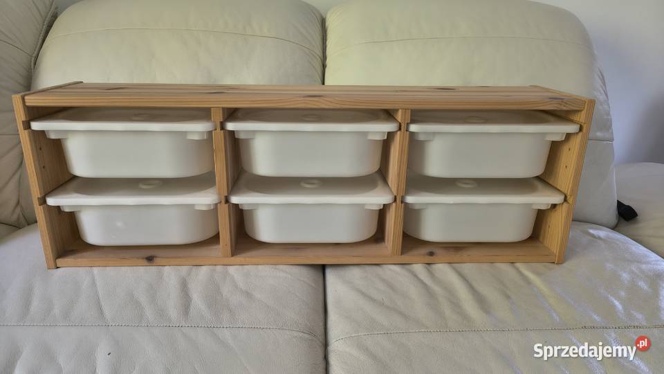 Szafka ścienna IKEA Trofast jasna sosna 93x21x30 Zduny