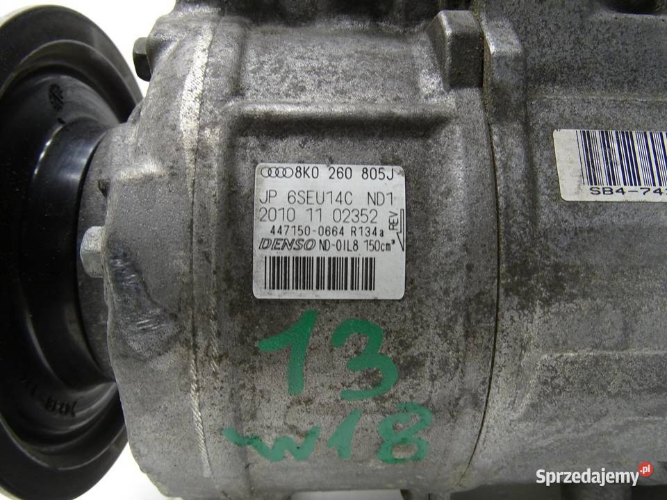 SPRĘŻARKA KOMPRESOR KLIMATYZACJI 8K0260805J 27 sprzedam