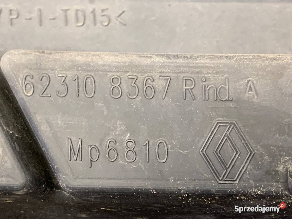 ATRAPA GRILL DACIA DOKKER 623108367R Minivan