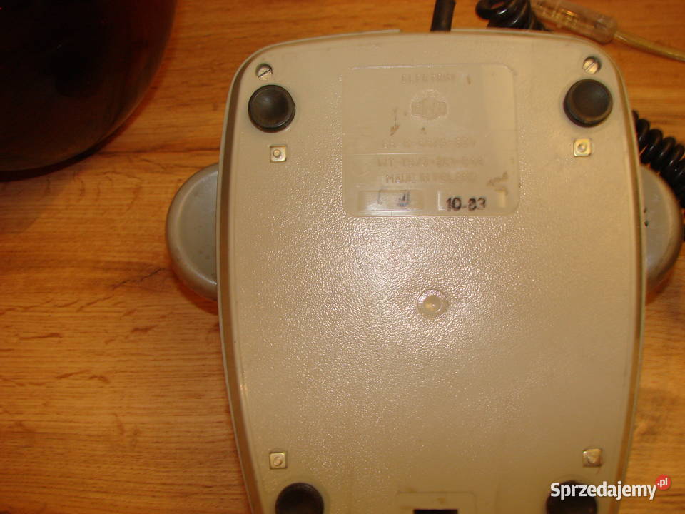 RWT Elektrim CBS66 telefon sekretarski PRL Pruszcz Gdański