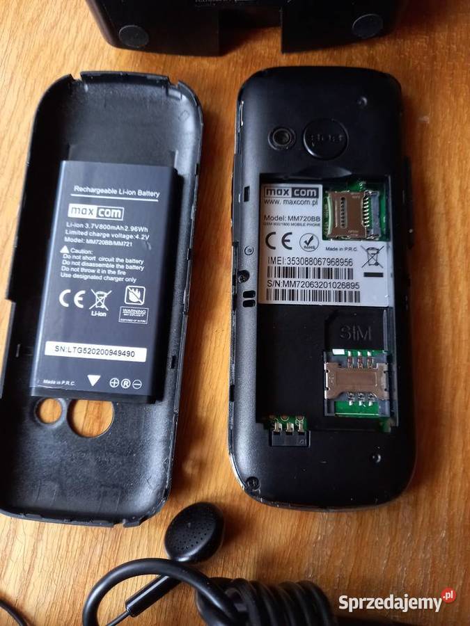 Telefon komórkowy Nokia 220 RM970 Maxcom MM720 Łomża