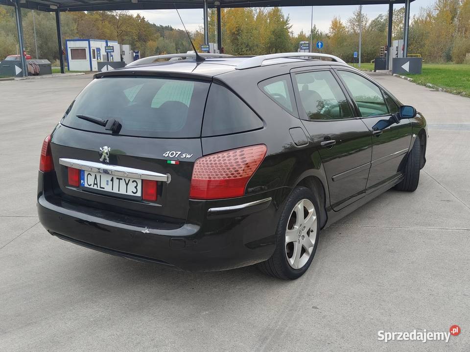 Peugeot 407 20HDI 2007r Premium 140KM Samochody osobowe wielkopolskie Konin