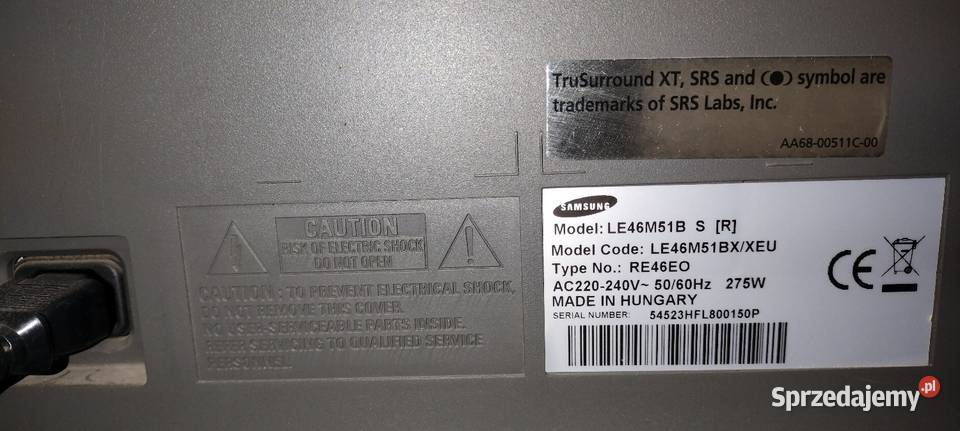 Telewizor LCD 46 Samsung Brody