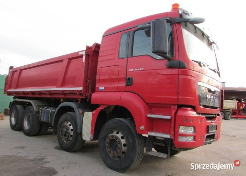 Wywrotka 8x4 bordmatic Manual MAN TGS Eur 6 mazowieckie