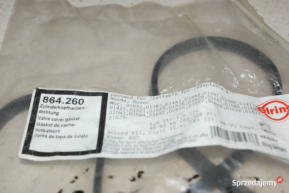 864260 ELRING 864261 CIVIC IV Uszczelka pokrywy Białobrzegi