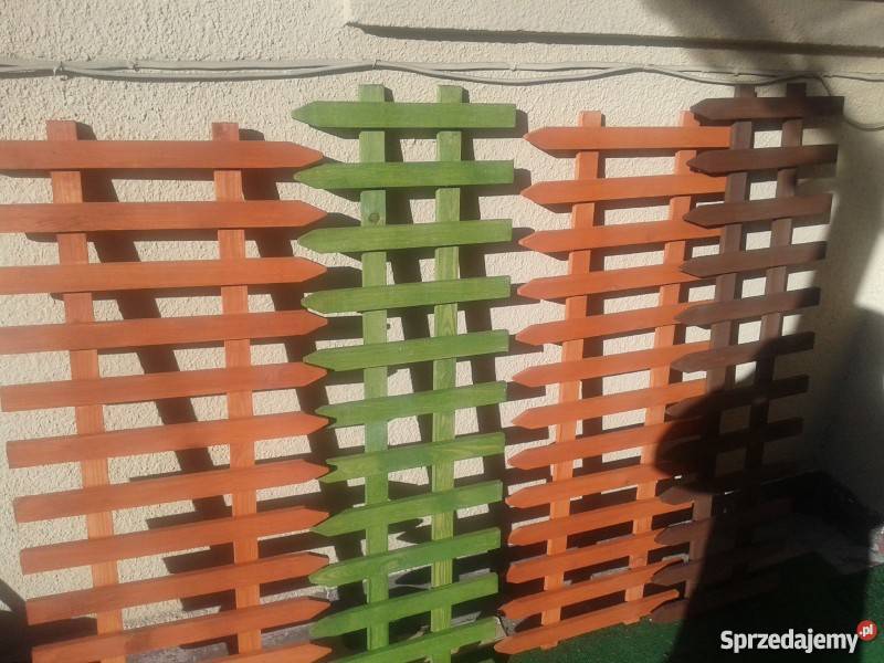 Drewniany płotek sztachetowy 125 m x 40 wysoki Bydgoszcz