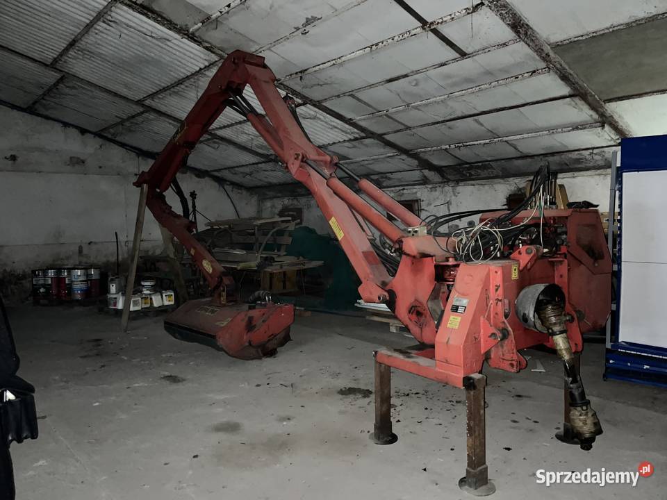 Kosiarka bijakowa na wysięgniku do poboczy BRUNI Sochaczew