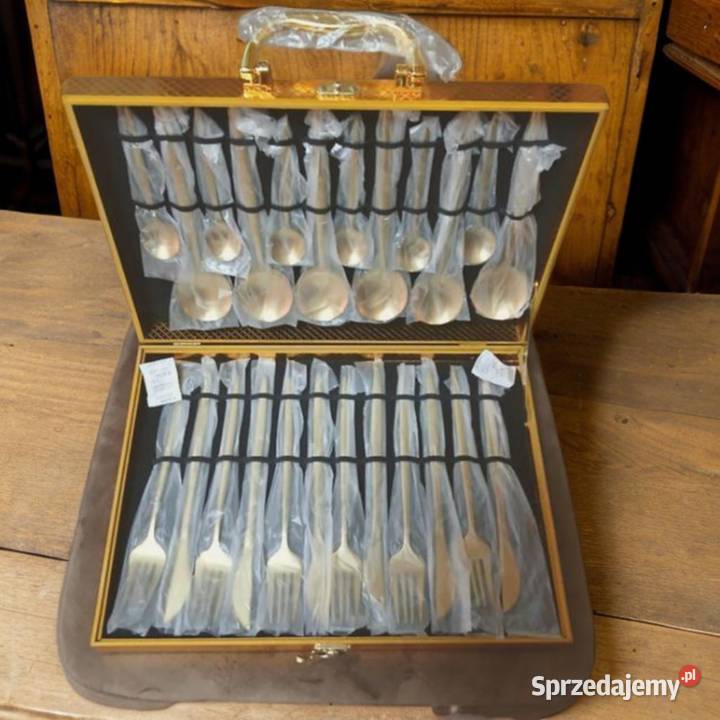 Zestaw sztućcy 24 stal nierdzewna Kraków