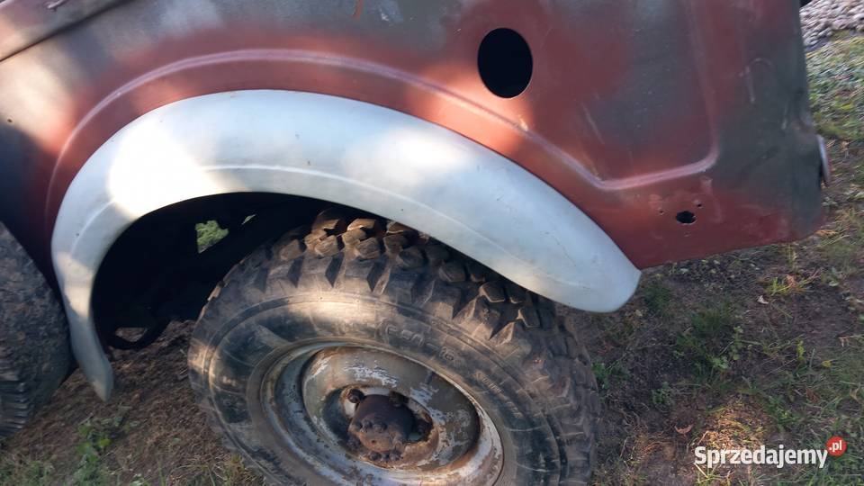 Gaz 69 Gazik UAZ części silnik skrzynia błotniki Suwałki sprzedam