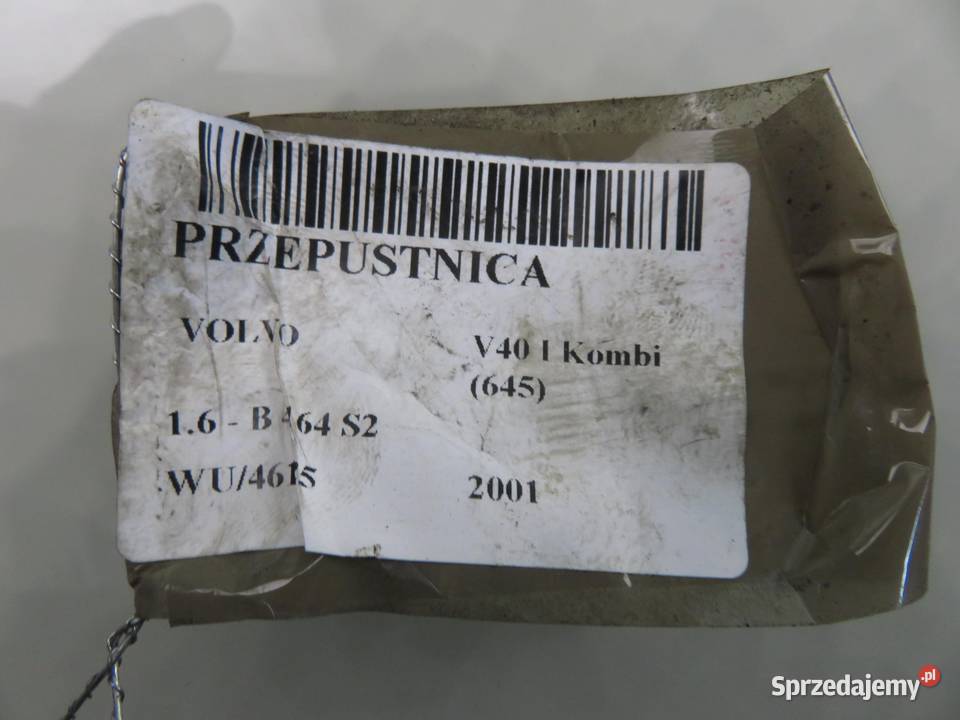 PRZEPUSTNICA VOLVO V40 I 16 B AJ0010421 sprzedam