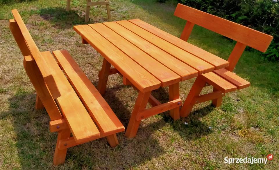 Meble ogrodowe sosna wielkopolskie Szamotuły