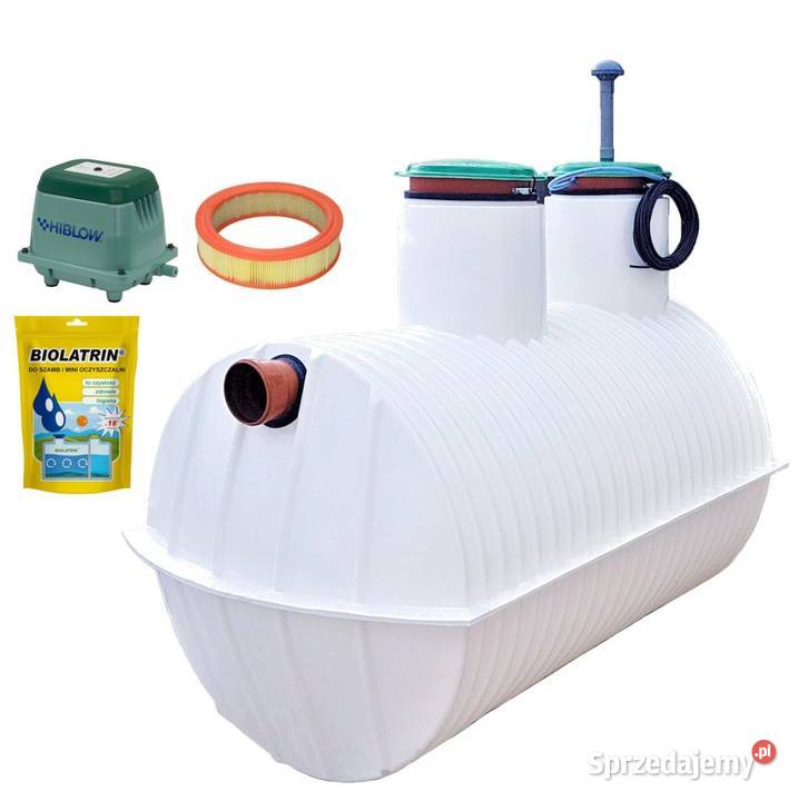 OCZYSZCZALNIA BIOLOGICZNA BIOHYBRYDA 2500L Oleśnica