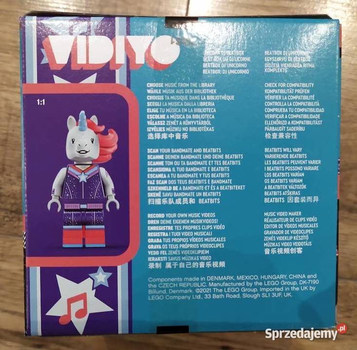 LEGO VIDIYO Unicorn DJ Beatbox 43106 łódzkie Łódź