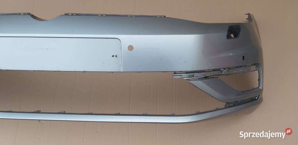 VW GOLF VII 7 LIFT ZDERZAK PRZÓD PRZEDNI SPRYSKI Bieleń