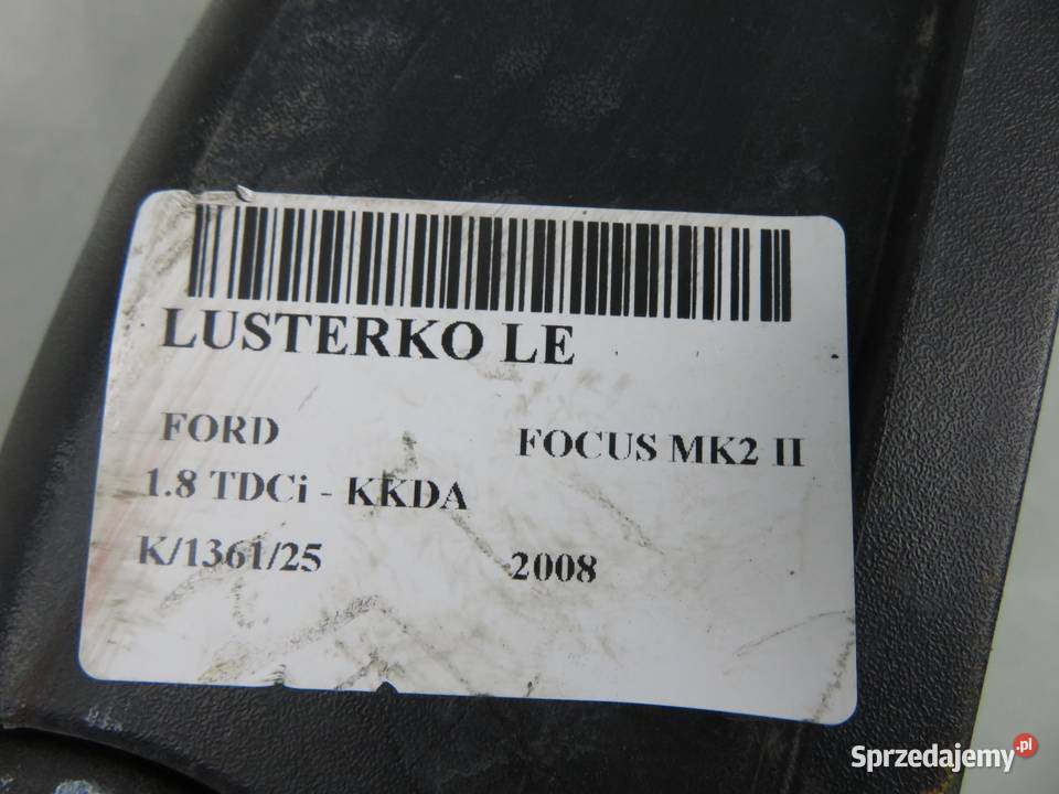 LUSTERKO LEWE FORD FOCUS MK2 II R8 sprzedam