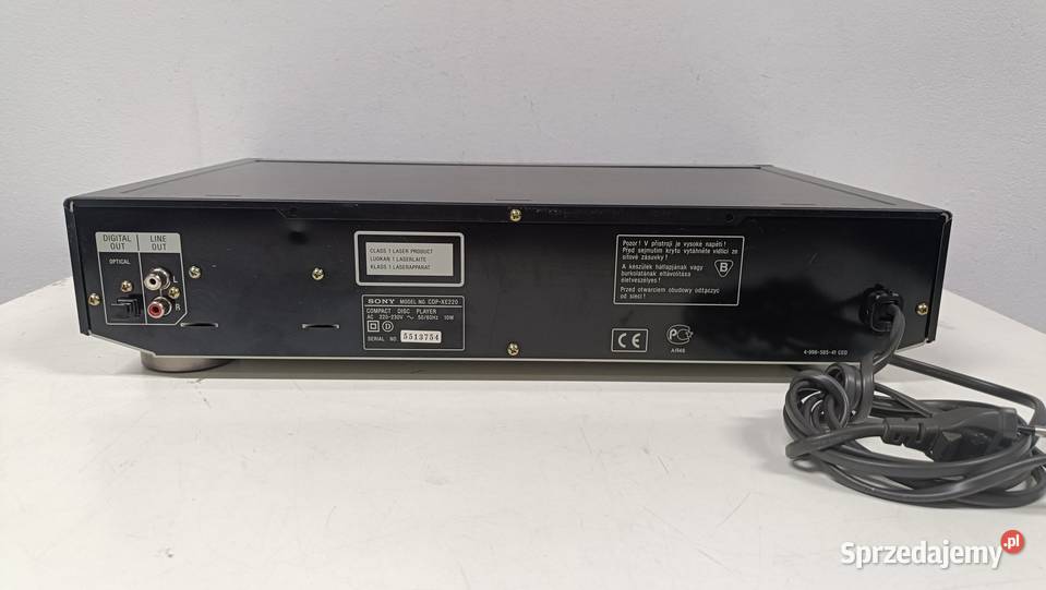 SONY CDPXE220 odtwarzacz CD wielkopolskie