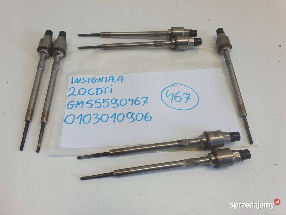 Opel Insignia 20 CDTI ŚWIECA ŻAROWA 55590467 osobowe Chełm