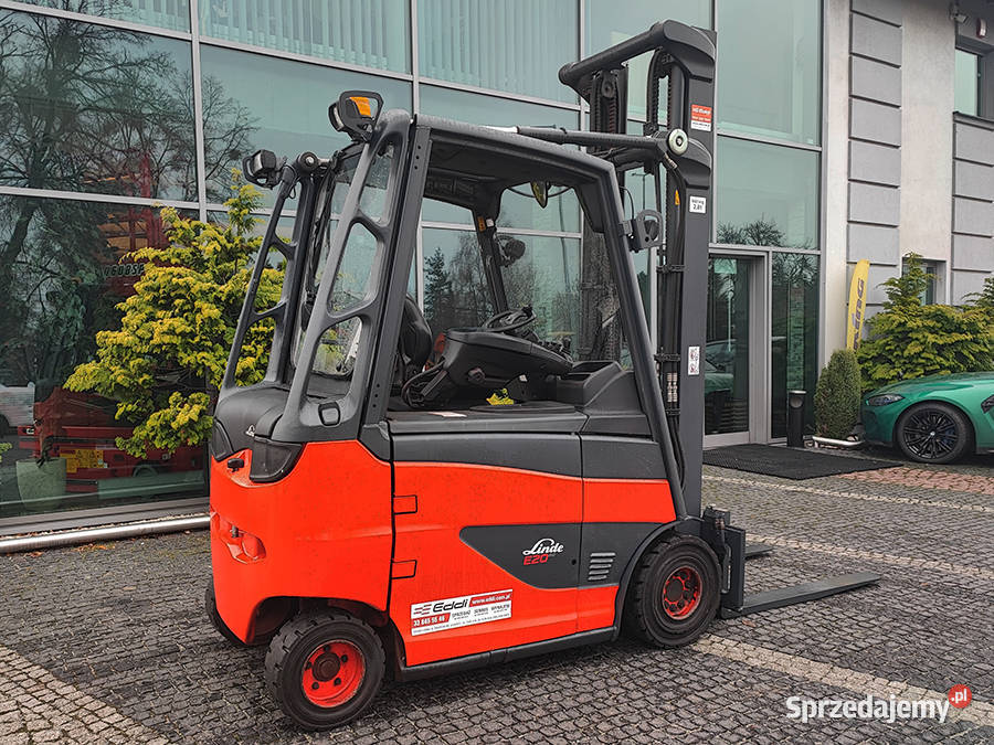 Wózek widłowy elektryczny Linde E2001600 2 t sprzedam