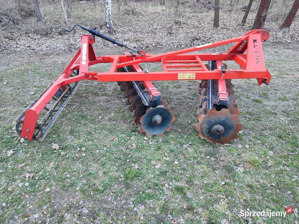 Talerzówka 2x9 2 metry z wałkiem Omega brona Głowno sprzedam