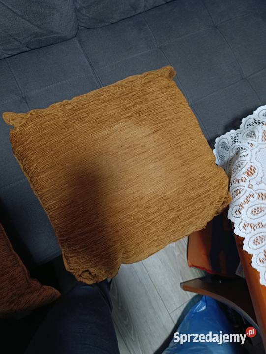 poduszki dekoracyjne brązowe komplet Poznań