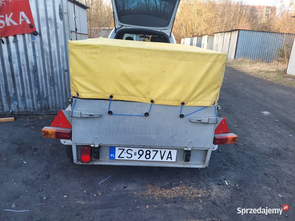 Przyczepka lekka dmc 350 burtowe zachodniopomorskie Szczecin sprzedam
