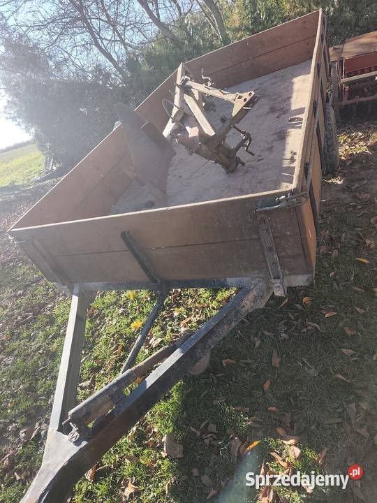 Przyczepka Jedno Osiowa Mocna 190x4m Przemyśl