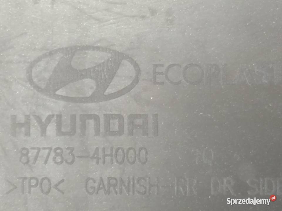 Hyundai H1 H300 Starex listwa drzwi przesuwnych wielkopolskie