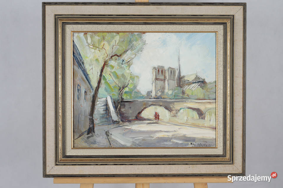 ARTexpert Obraz olejny na płycie Knut Norman zachodniopomorskie Dobrzany