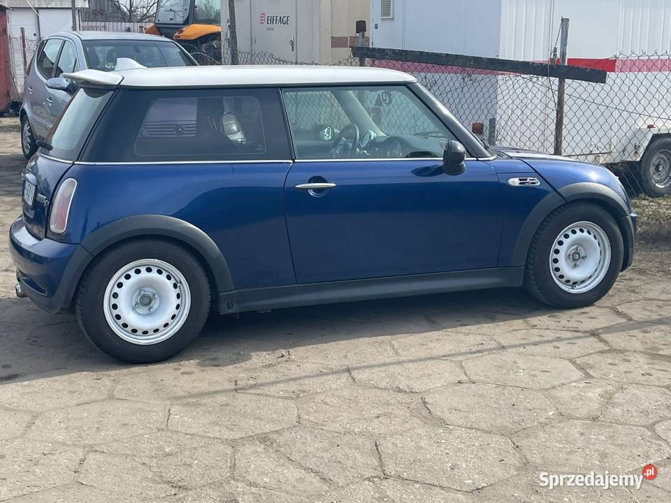 Mini Cooper S works 204 konie 16 kompresor Gaz grafitowy