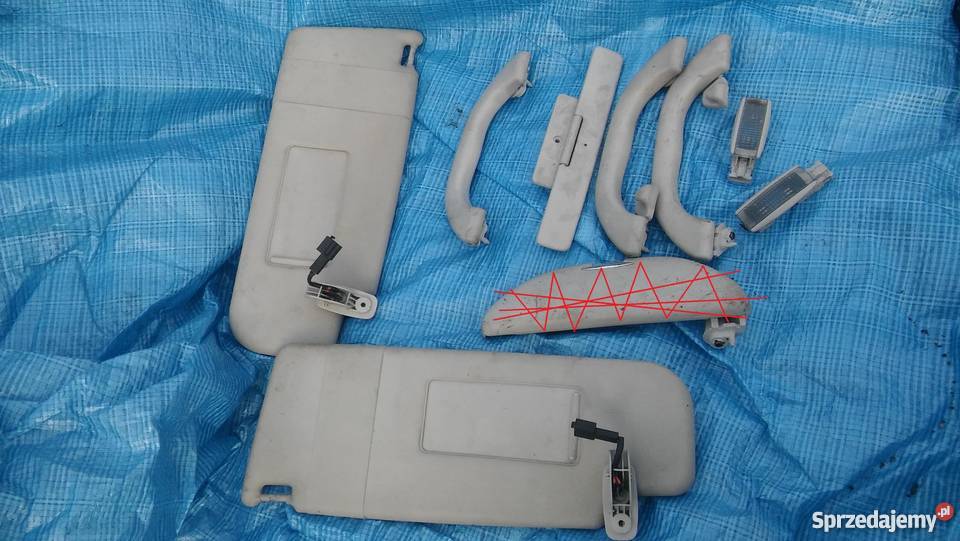 Passat B5 lift 03r daszki rączka lampka lubuskie Strzelce Krajeńskie