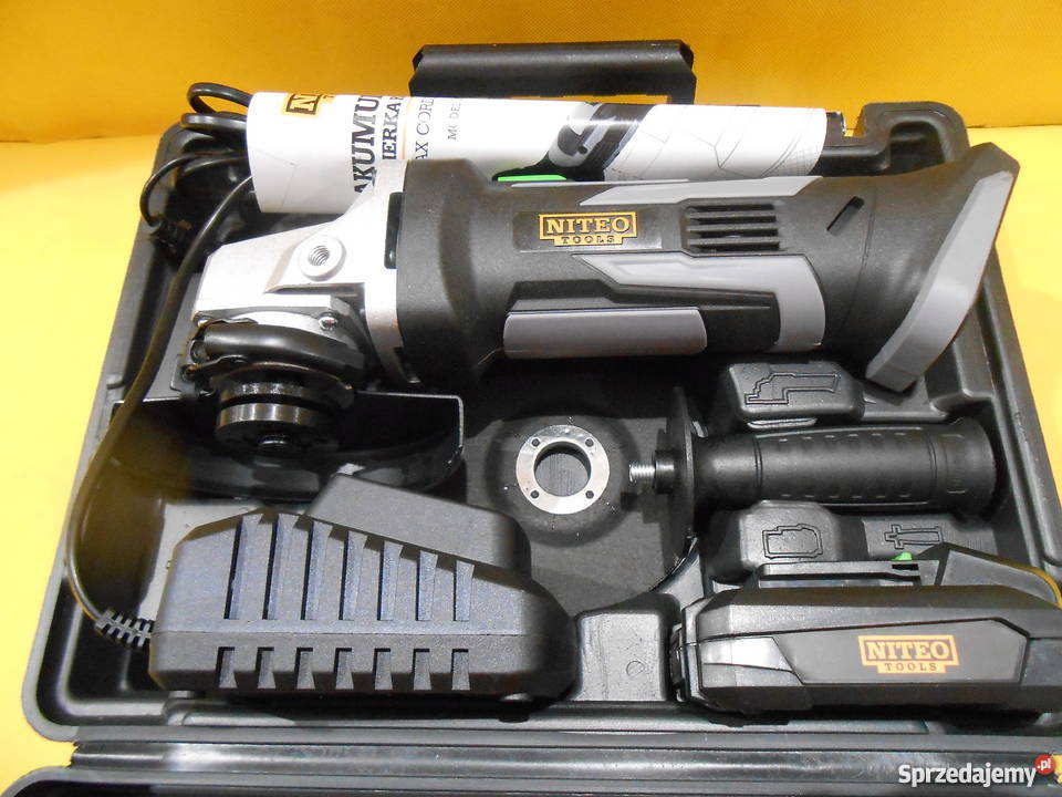 Akumulatorowa szlifierka kątowa NOWA