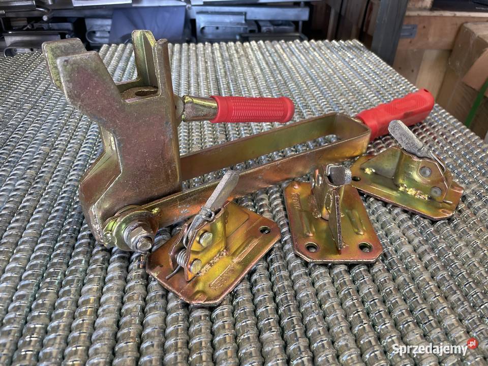 Zestaw żabek szalunkowych zaciski sprężynowe 500 Poznań